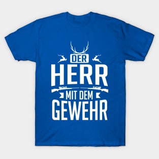 Jäger - der herr mit dem gewehr (white) T-Shirt